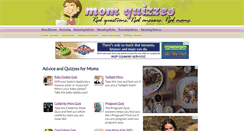 Desktop Screenshot of momquizzes.com